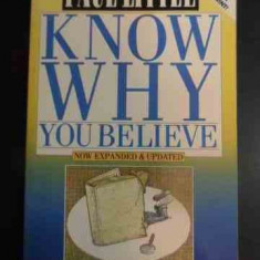 Know Why You Believe - Paul Little ,543617