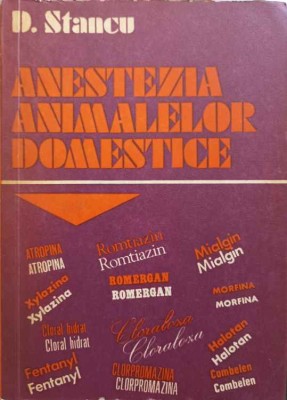 ANESTEZIA ANIMALELOR DOMESTICE-D. STANCU-223797 foto
