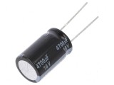 Condensator electrolitic low ESR THT 1000uF 50VDC &Oslash;16x25mm