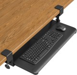 Suport Tastatura Sub Birou, Retractabil, 30 X 60 Cm, Maro Vintage - CN