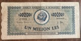 B11 108 - Bancnota foarte veche - Romania - 1000000 lei - emisiune 16 aprilie 1947