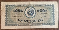 B11 108 - Bancnota foarte veche - Romania - 1000000 lei - emisiune 16 aprilie 1947