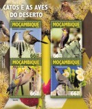 Cumpara ieftin MOZAMBIC 2016 - Pasari si cactusi /set complet MNH - colita+bloc ( 2 imagini )