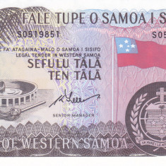 Bancnota Samoa de Vest 10 Tala (1967/2020) - P18e UNC ( serie S )