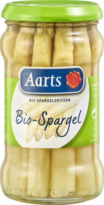 Sparanghel bio la borcan, 280g, Aarts