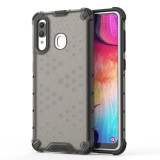 Husa Plastic - TPU OEM Shockproof Honeycomb pentru Samsung Galaxy A30 A305, Neagra