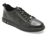 Pantofi sport GRYXX negri, 5623, din piele naturala