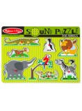 Melissa &amp; Doug Zoo Animals Sound Puzzle (10727)