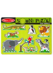 Melissa &amp; Doug Zoo Animals Sound Puzzle (10727)