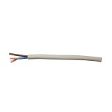 MYYM H05VV-F Cablu cupru 2 conductoare 0.75mmp, 0.6mm, PVC, alb ProAdvanced PowerfulTools