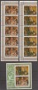 NIUE 1979 PICTURA PASTE ( serie dantelata x 5 + bloc dantelat) MNH, Nestampilat