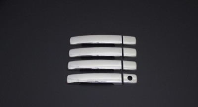 Manere din inox Nissan Qashqai / Qashqai +2 2007-2013 f&amp;Auml;r&amp;Auml; Ikey foto