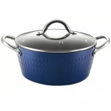 Oala ceramica inox cu capac Diamond 20cm 2.1L Zilan ZLN9600
