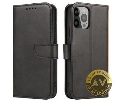 Husa pentru Xiaomi Redmi Note 14 5G OEM Marva Wallet Neagra foto