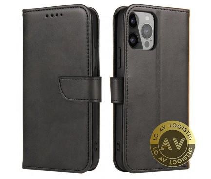 Husa pentru Xiaomi Redmi Note 14 5G OEM Marva Wallet Neagra