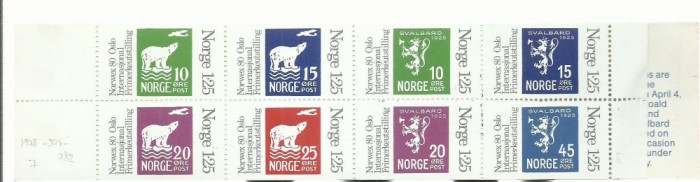 TSV* - NORVEGIA 1978 MICHEL 775-782 MNH/** LUX
