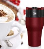 Aparat de cafea espresso Ptable USB 550 ml Cana de cafea de voiaj din otel inoxi