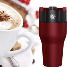 Aparat de cafea espresso Ptable USB 550 ml Cana de cafea de voiaj din otel inoxi