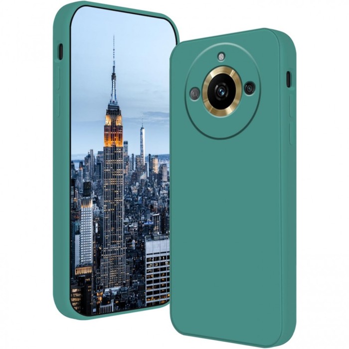 Husa de protectie, flippy, pentru realme 11 pro plus, liquid silicone, cu microfibra pe interior, protectie antisoc, compatibil incarcare wireless, ve