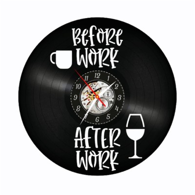 BEFORE/ AFTER-ceas de perete foto