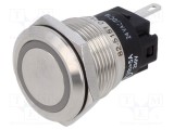 Lampă LED plată roșie/verde 24VDC 24VAC &Oslash;19mm 82 EAO