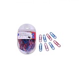 Agrafe de Birou, 28mm, Metal, Set 80 Bucăți, Multicolor