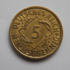 5 REICHSPFENNIG 1936 A GERMANIA