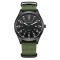 Ceas Barbati Lige 89178 Negru-Verde , Design Military, Functii Multiple, Rezistent la socuri, Rezistent la Apa 3ATM