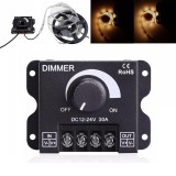 Dimmer Manual Led Monocolor 12V-24V/30A