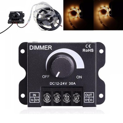 Dimmer Manual Led Monocolor 12V-24V/30A foto