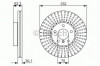 Disc frana BMW X6 (E71, E72) (2008 - 2014) BOSCH 0 986 479 624