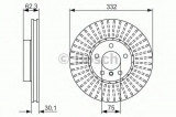 Disc frana BMW X6 (F16, F86) (2014 - 2016) BOSCH 0 986 479 624