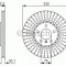 Disc frana BMW X5 (F15, F85) (2013 - 2016) BOSCH 0 986 479 624