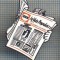 AX 501 INSIGNA ZIARISTICA -,,HEBDO&quot; LA VOIX POPULAIRE -JURNALISTICA , PRESA