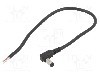 Cablu alimentare DC, cabluri, DC 5,5/2,1 mufa, negru, 0,25m, BQ CABLE - DC.CAB.4201.0020