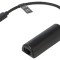 Adaptor USB-Fast Ethernet neagră