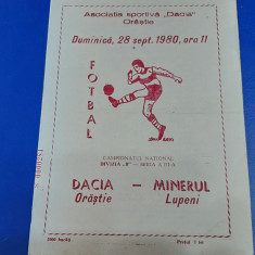 program Dacia Orastie - Minerul Lupeni