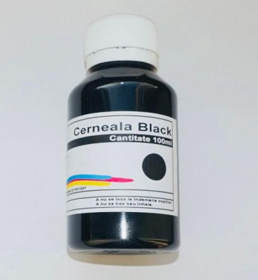 Cerneala refill reumplere cartuse HP 302 / 302XL Black 100ml foto