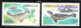 FEROE 1992, Fauna marina, serie neuzata, MNH, Nestampilat