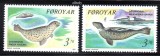 FEROE 1992, Fauna marina, serie neuzata, MNH