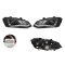 Set faruri VW Polo (6r), 08.2009-12.2017, partea Stanga+Dreapta, Tuning, Fata, cu lumina de parcare LED; H9; manual; negru, transparent; tuning, Taiw