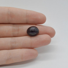 Cabochon granat stelar 14x11x8mm c110