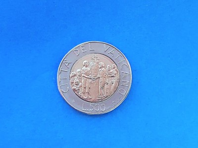 500 Lire 1994 Vatican-AUNC-RAR!!! foto