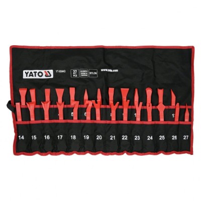 Kit demontare tapiterie 27 piese Yato YT-08443 foto