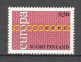Finlanda.1971 EUROPA KF.98, Nestampilat