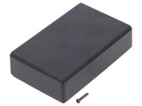 Carcasă universală ABS neagră 57x90x24mm cu șurub