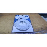 Cablu Ethernet 3 m, cablu LAN de mare viteză Cat 6, cablu de rețea plat patch #B742