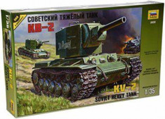 + Kit tanc 1/35 Zvezda 3608 - Soviet Tank KV-2 + foto