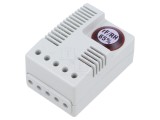 Senzor higrostat STEGO 65% RH 0-60&deg;C 120V AC SPDT pentru șină DIN IP20