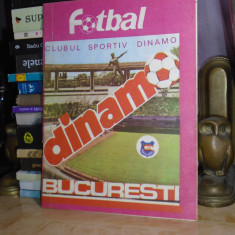 REVISTA FOTBAL : CLUBUL SPORTIV DINAMO '90 ( CARTE DE VIZITA )